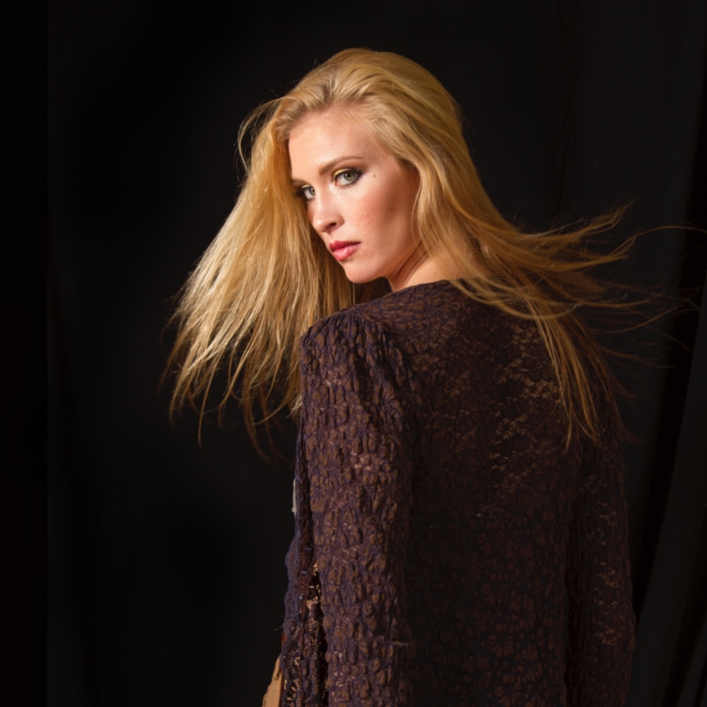 Cover up lace ''cardigan'' w tie front